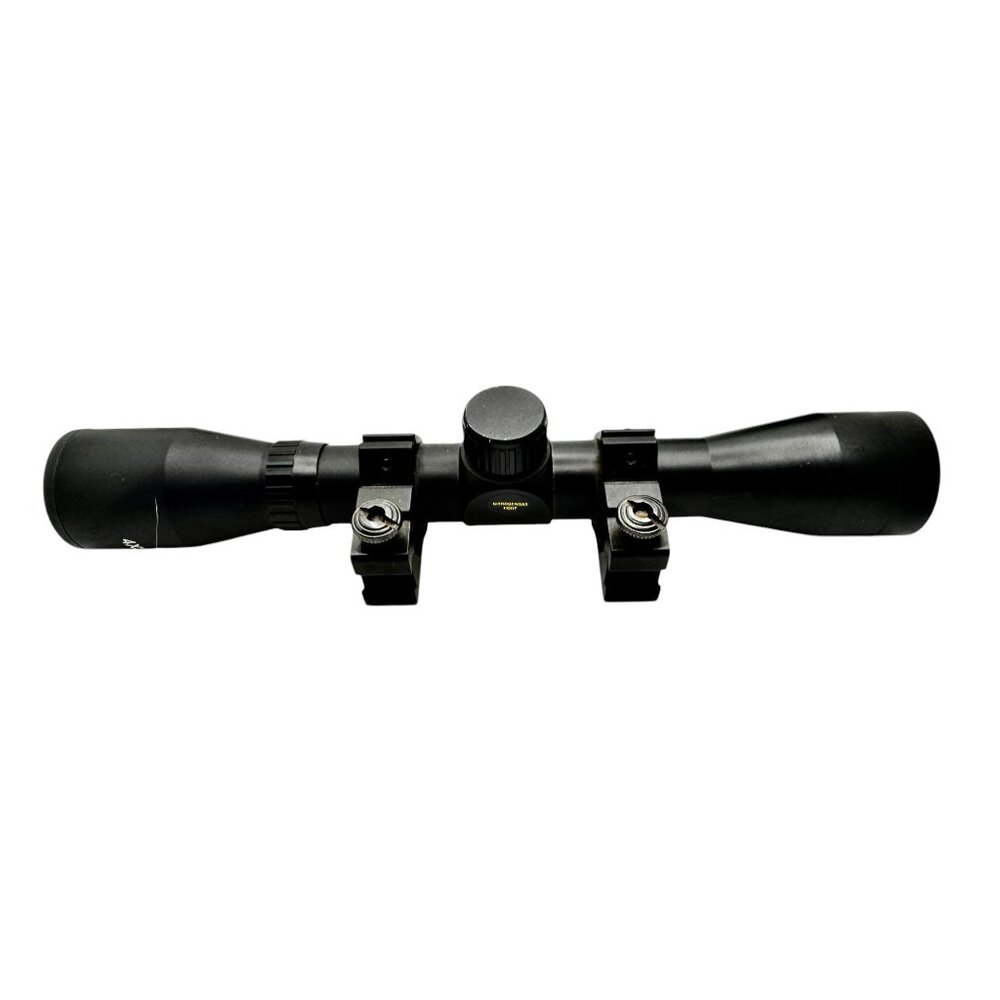 4x32 Compact Rifle Scope With Nitrogen Gas Port & Mounting Rings - Picture 6 of 15